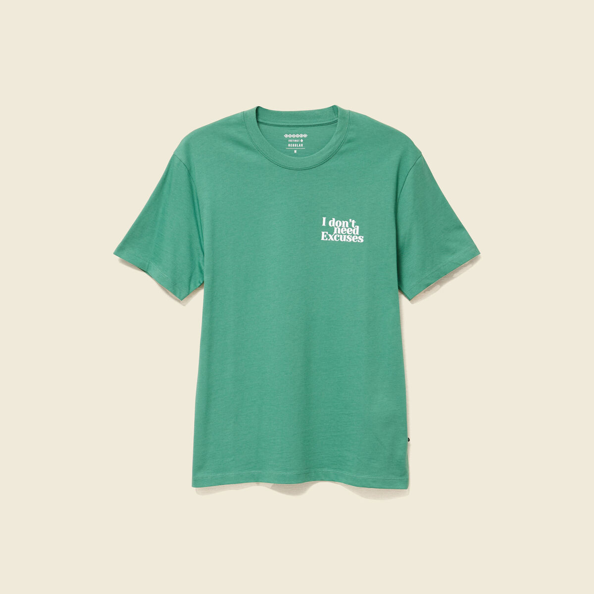 T-shirt en coton vert homme