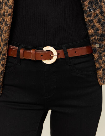 wunhope Lot de 2 ceintures en cuir pour homme - Largeur