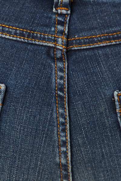 Jeans regular 7/8ème denim stone femme