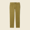 Pantalon slim 7/8ème vert kaki femme