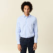 Chemise manches longues bleu ciel homme