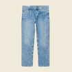Jeans regular tapered denim dirty homme