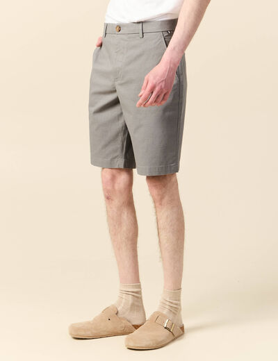 Short gris homme