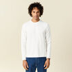 T-shirt manches longues ecru homme