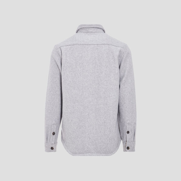 surchemise eco responsable gris fonce homme Surchemise éco-responsable gris foncé homme