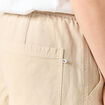 Short droit à coulisse sable homme