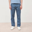 Pantalon regular longueur 32 bleu fonc&eacute; homme