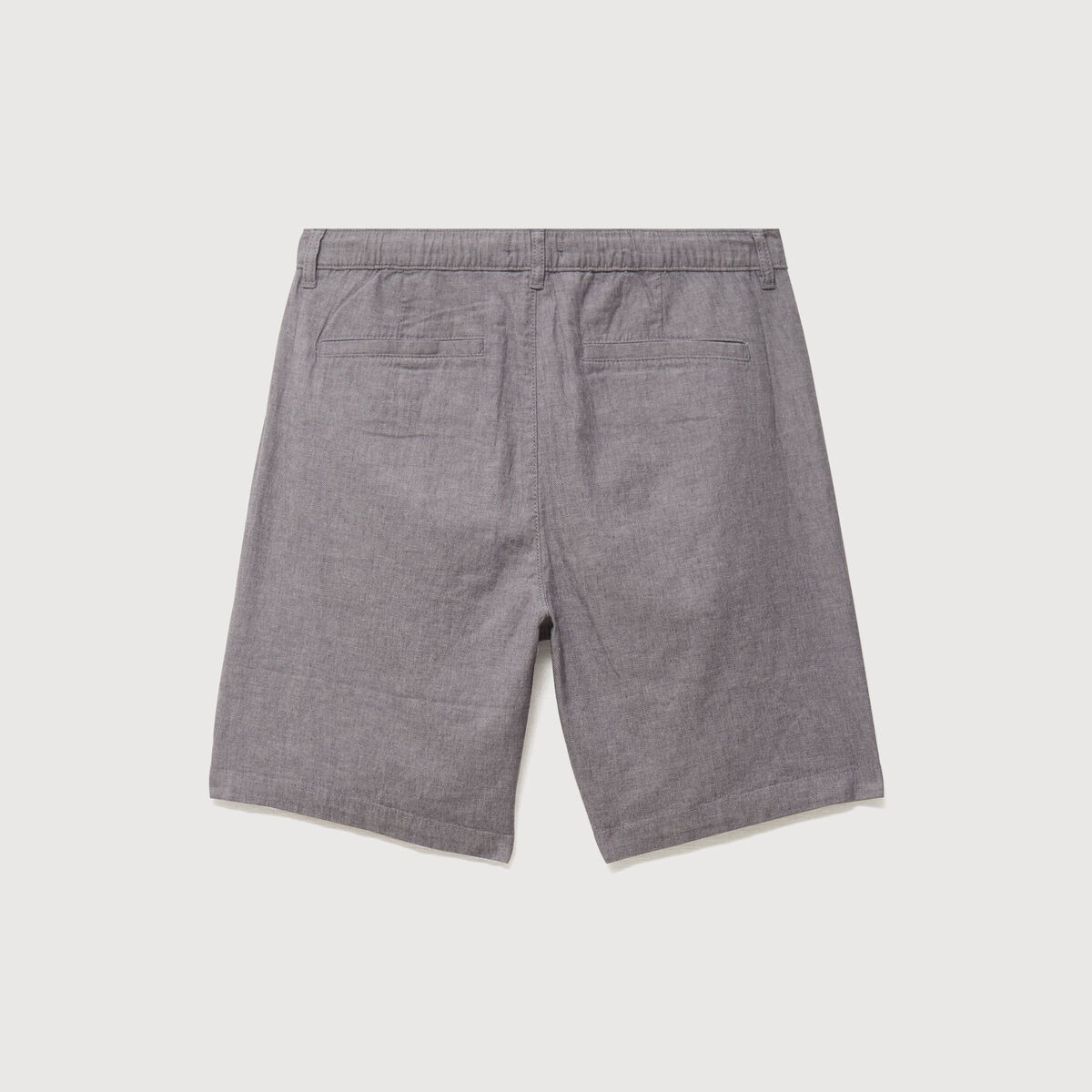 Bermuda gris fonc&eacute; homme