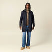 Pull manches longues taupe homme