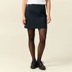 Jupe courte bleu marine femme
