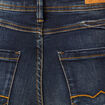 Jeans Demi - regular taille haute denim brut femme