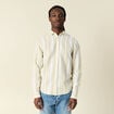 Chemise manches longues ecru homme