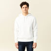 Sweat à capuche ecru homme