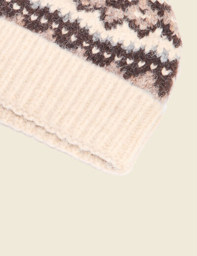 Bonnet ecru homme