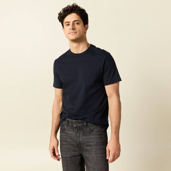 T-shirt éco-responsable bleu marine homme