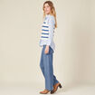 Pull éco-responsable ecru femme