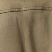 Surchemise manches longues vert kaki homme
