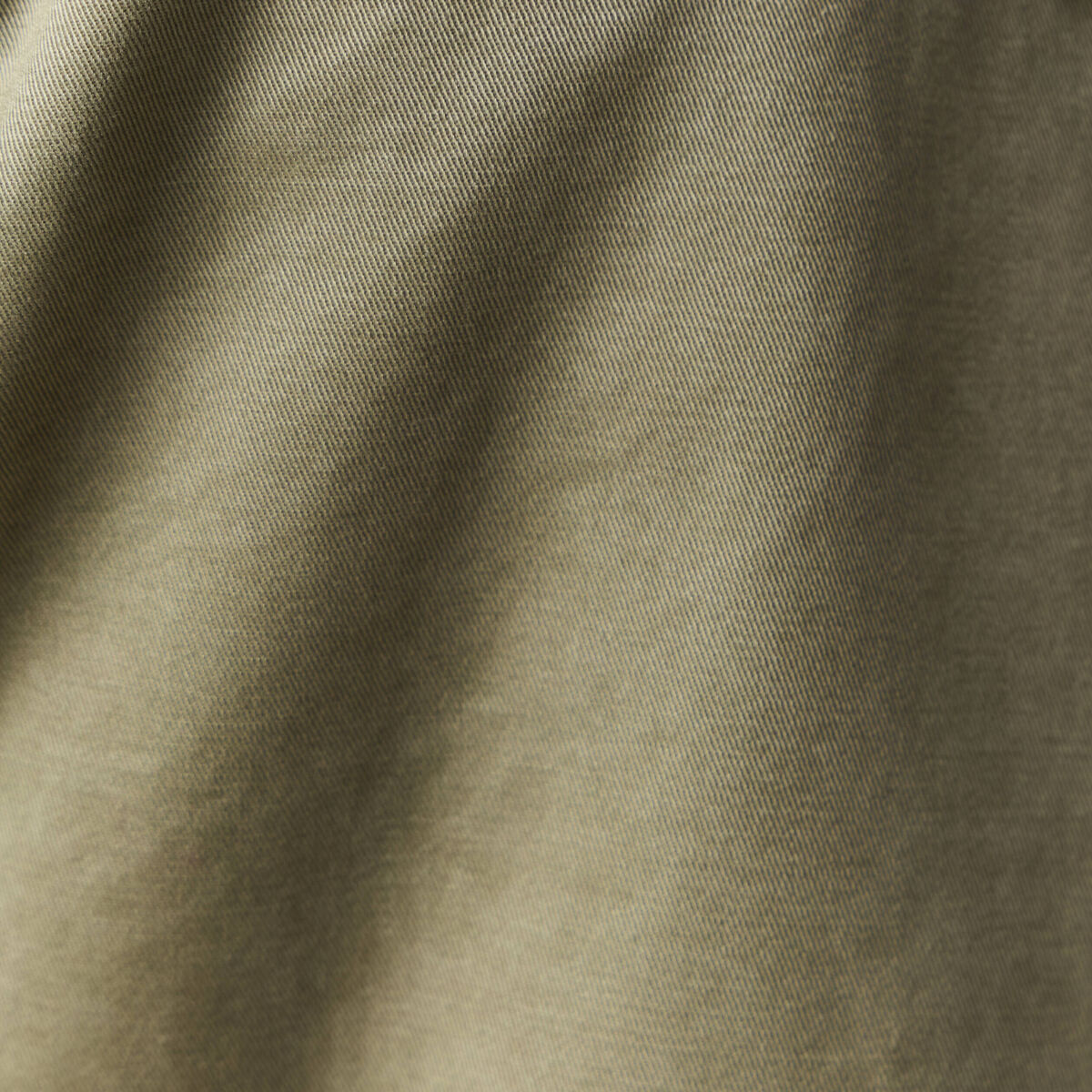 Blouson col montant &agrave; capuche vert kaki homme