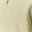 Polo col polo manches courtes en coton gris homme