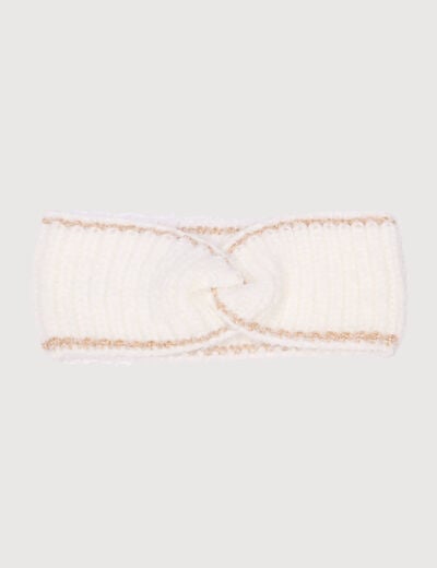Bandeau ivoire femme