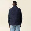 Doudoune sans manches bleu marine homme