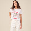 T-shirt éco-responsable blanc femme