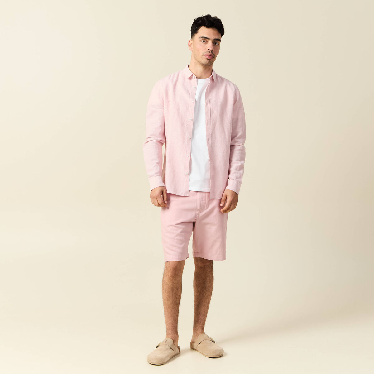 T-shirt manches courtes blanc homme