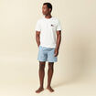 Pyjama coton haut et bas blanc homme