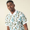 Polo éco-responsable blanc homme