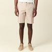 Bermuda droit gris homme