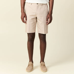 Bermuda droit gris homme