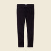 Jeans slim éco-respnsable denim noir homme