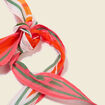Lot de 2 foulards en coton rose femme