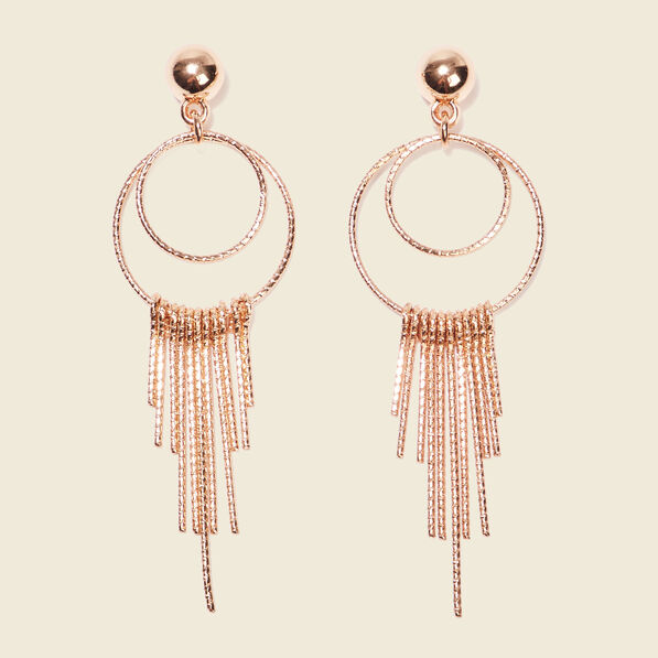 boucles doreilles pendantes couleur or femme Boucles d'oreilles pendantes couleur or femme