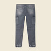 Jeans jogger battle denim gris homme