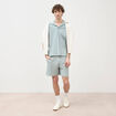 Polo manches courtes vert clair homme