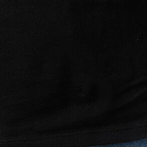 T-shirt manches courtes noir femme