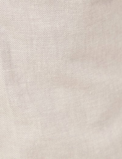 Pantalon chino longueur 32 avec ceinture gris fonc&eacute; homme
