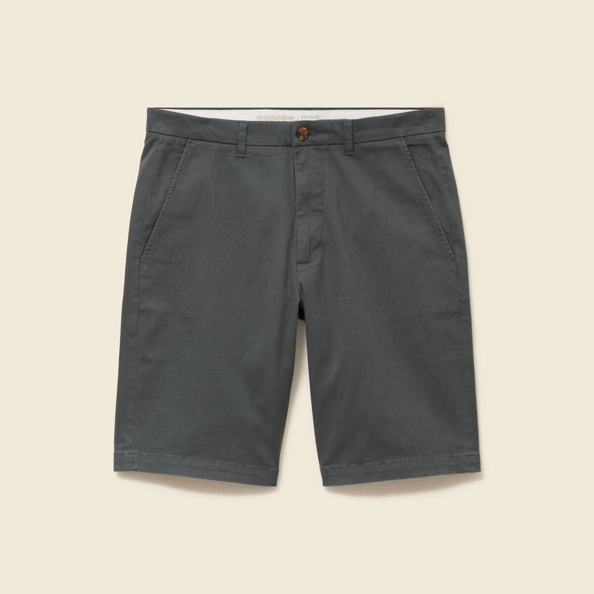Short vert kaki homme