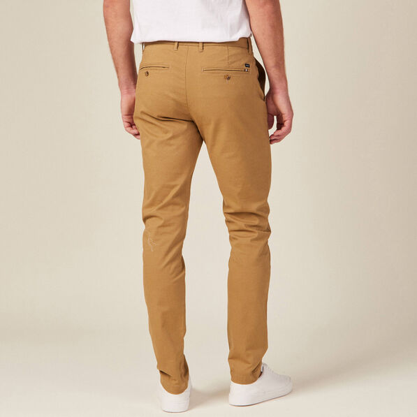 pantalon slim instinct chino camel homme Pantalon slim Instinct chino camel homme