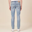 Jeans slim 5 poches denim used homme
