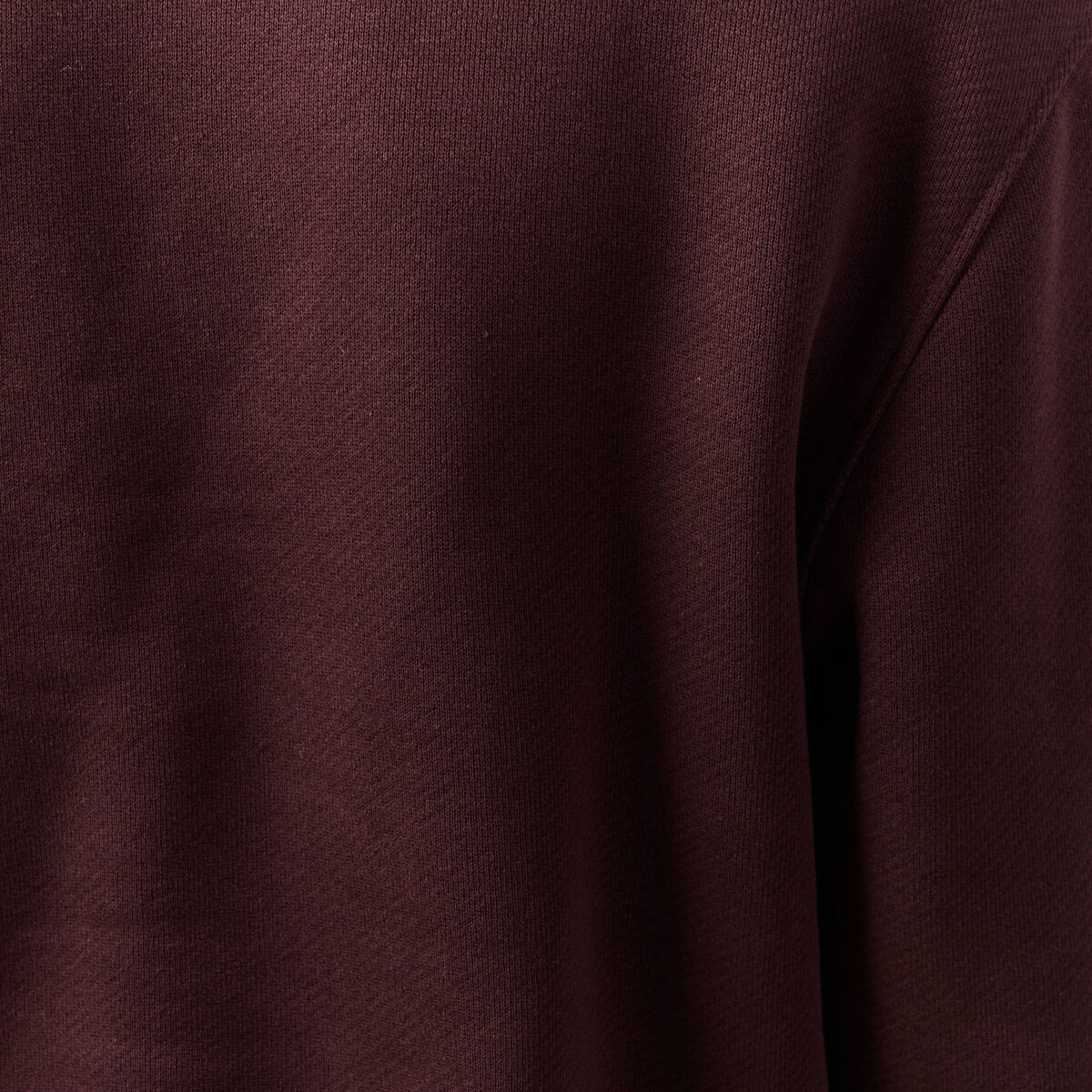 Sweat manches longues bordeaux homme