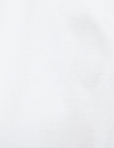 T-shirt en coton blanc homme
