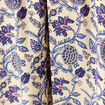 Jupe longue évasée taille standard bleu femme