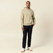 Sweat à capuche gris homme