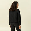 Veste manches longues noir femme