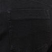 Jeans mom 7/8&egrave;me denim noir femme