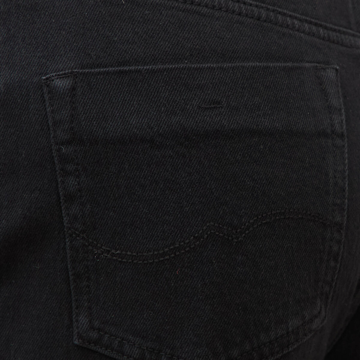 Jeans mom 7/8&egrave;me denim noir femme