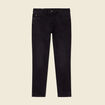 Jeans skinny tapered denim noir homme