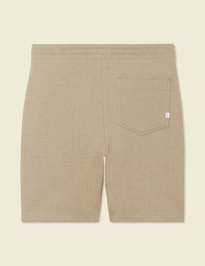 Short éco-responsable vert kaki homme